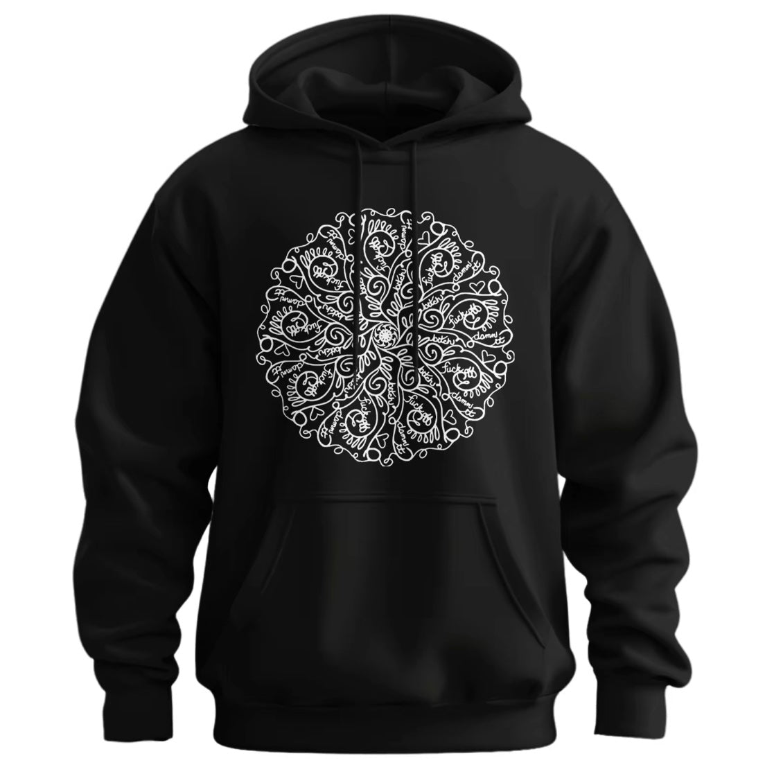 Curse Word Mandala Unique Design T-Shirt/Sweatshirt/Hoodie