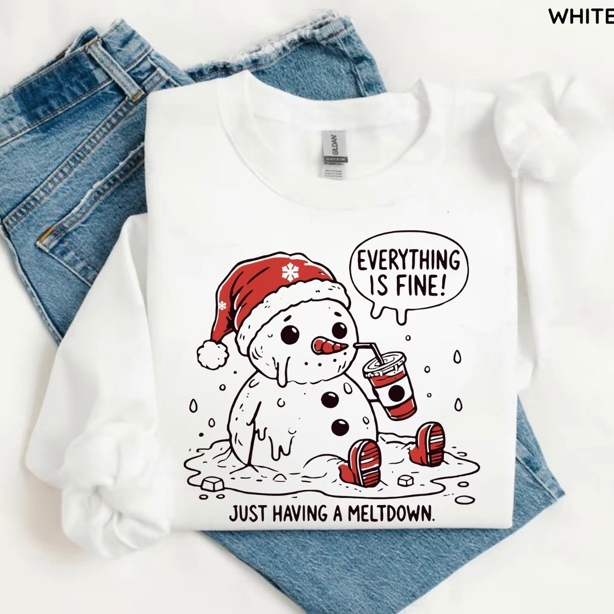 Just Having A Meltdown Christmas T-Shirt/Sweatshirt/Hoodie