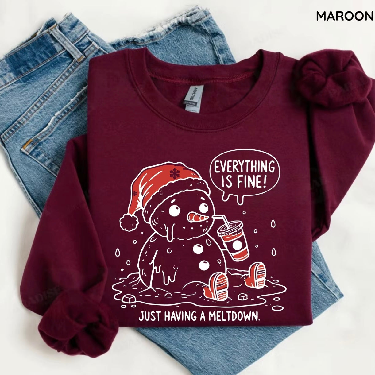 Just Having A Meltdown Christmas T-Shirt/Sweatshirt/Hoodie