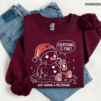Just Having A Meltdown Christmas T-Shirt/Sweatshirt/Hoodie