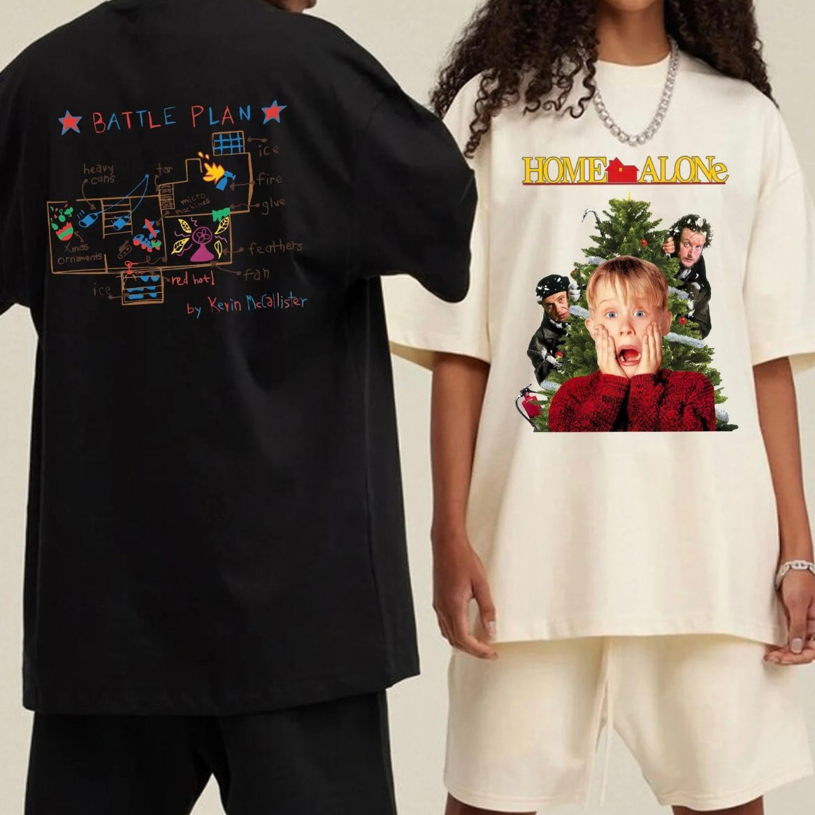 Battle Plan Home Alone Christmas Movies T-Shirt/Sweatshirt/Hoodie