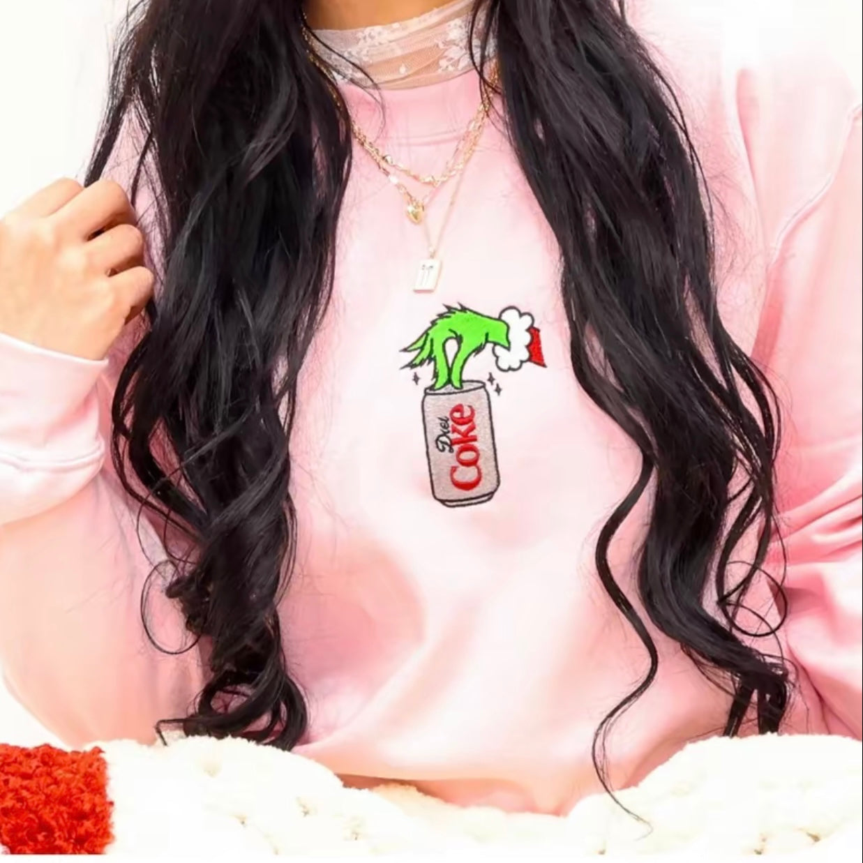 Embroidered Christmas Drink T-Shirt/Sweatshirt/Hoodie