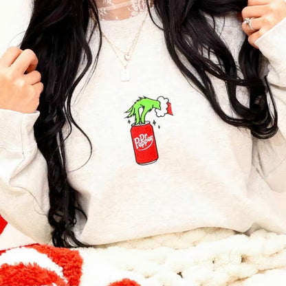 Embroidered Christmas Drink T-Shirt/Sweatshirt/Hoodie