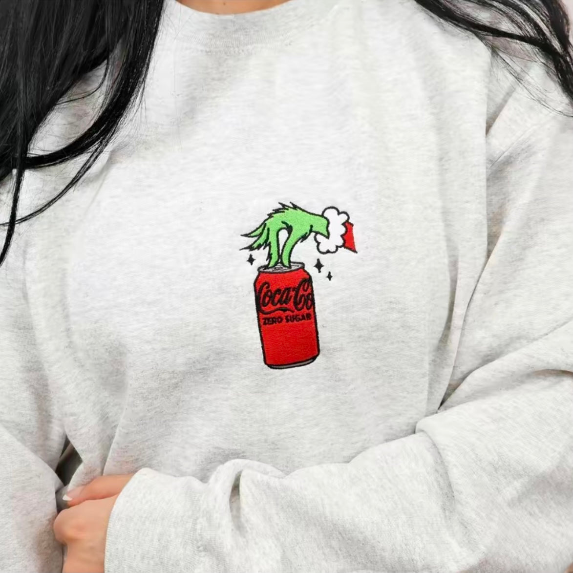 Embroidered Christmas Drink T-Shirt/Sweatshirt/Hoodie