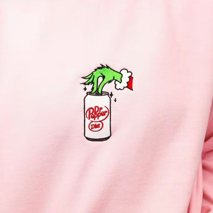Embroidered Christmas Drink T-Shirt/Sweatshirt/Hoodie