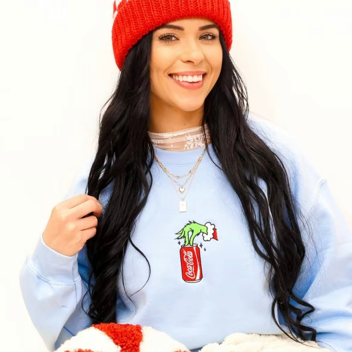 Embroidered Christmas Drink T-Shirt/Sweatshirt/Hoodie