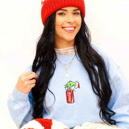 Embroidered Christmas Drink T-Shirt/Sweatshirt/Hoodie