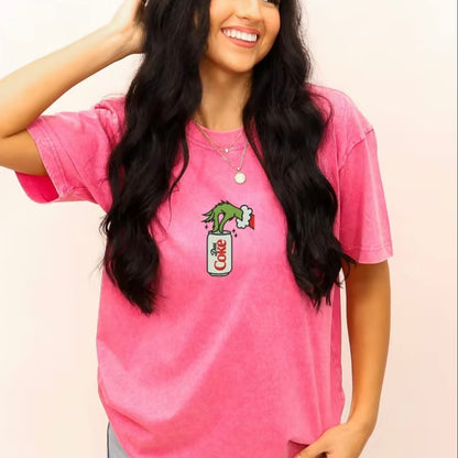 Embroidered Christmas Drink T-Shirt/Sweatshirt/Hoodie