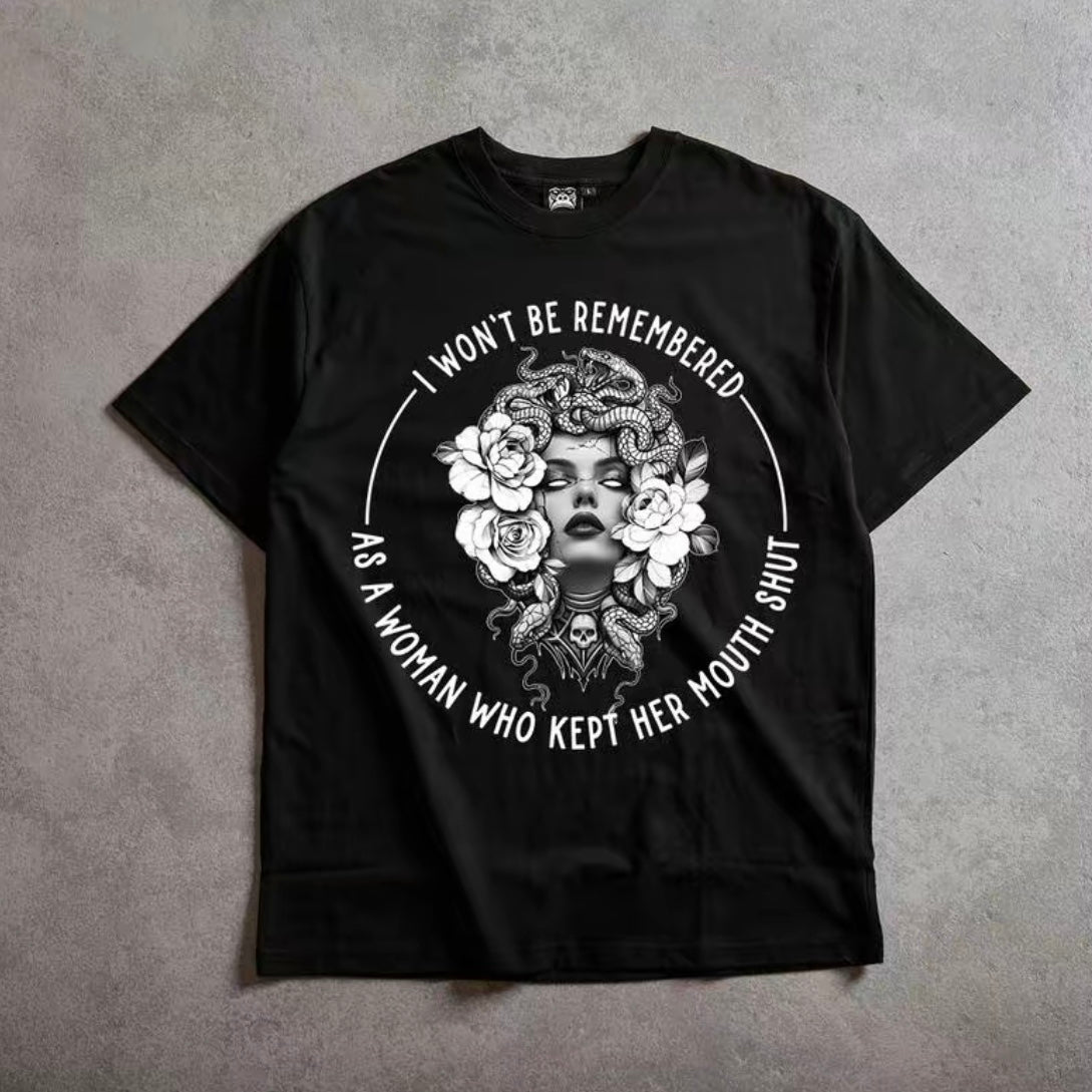 I Won't Be Remembered As A Woman Who Kept Her Mouth Shut T-Shirt/Sweatshirt/Hoodie