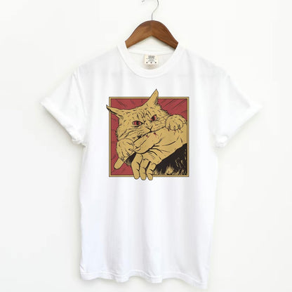 Cat Bite Anime T-Shirt/Sweatshirt/Hoodie