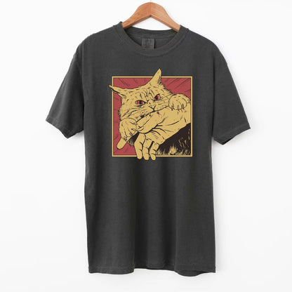 Cat Bite Anime T-Shirt/Sweatshirt/Hoodie
