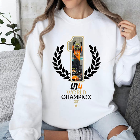 Lando Norris 2025 World Champion F1 T-Shirt/Sweatshirt/Hoodie