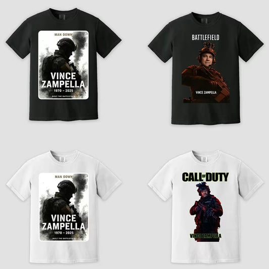 Vince Zampella Tribute T-Shirt/Sweatshirt/Hoodie