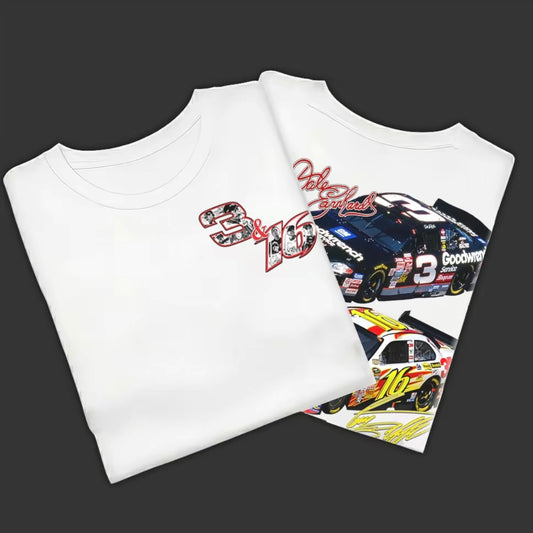 Vintage Racing Legacy 3&16 Stock Car 2 Sides T-Shirt/Sweatshirt/Hoodie