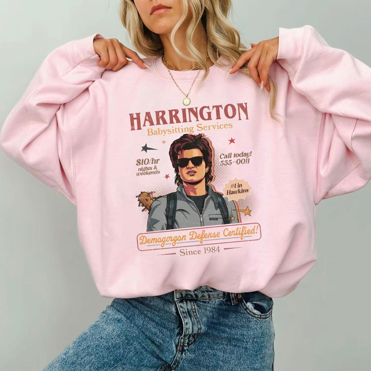 Retro Babysitter Harrington T-Shirt/Sweatshirt/Hoodie