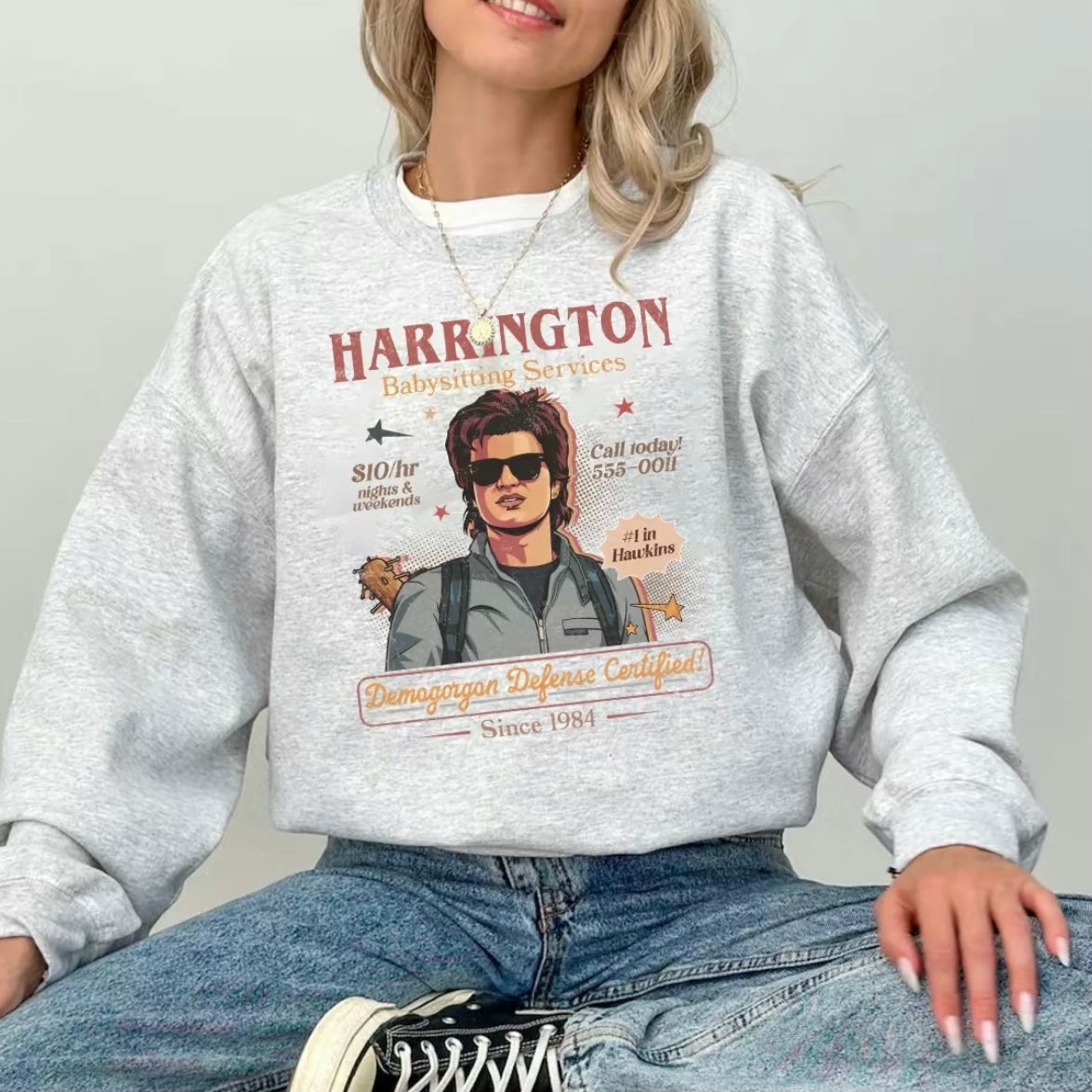 Retro Babysitter Harrington T-Shirt/Sweatshirt/Hoodie