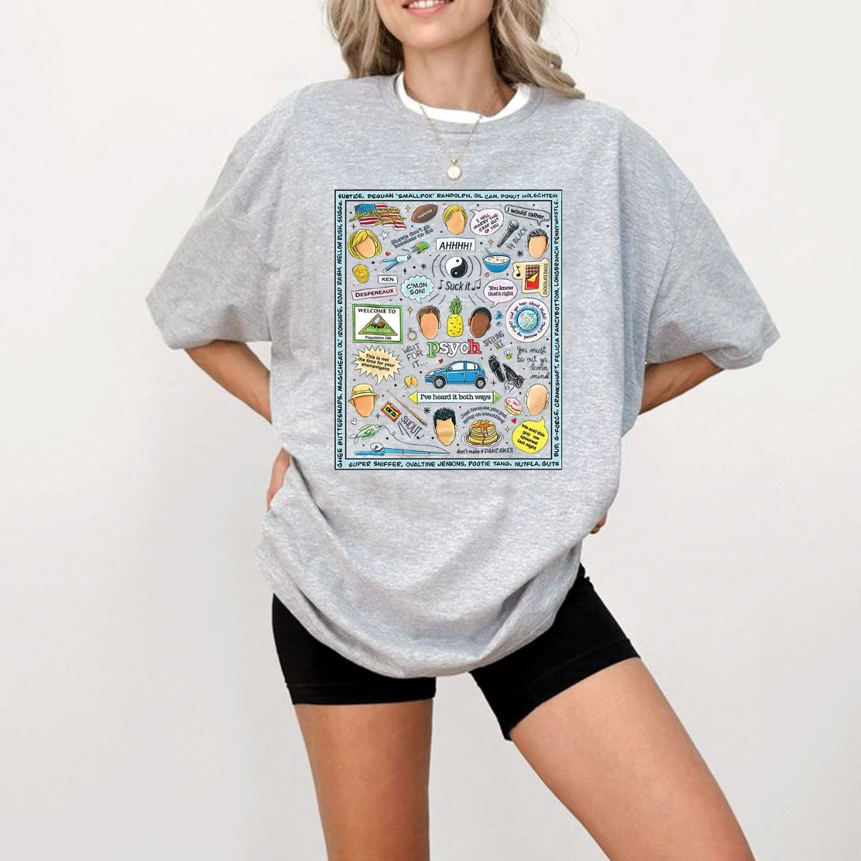 Psych TV Show Graphic T-Shirt/Sweatshirt/Hoodie
