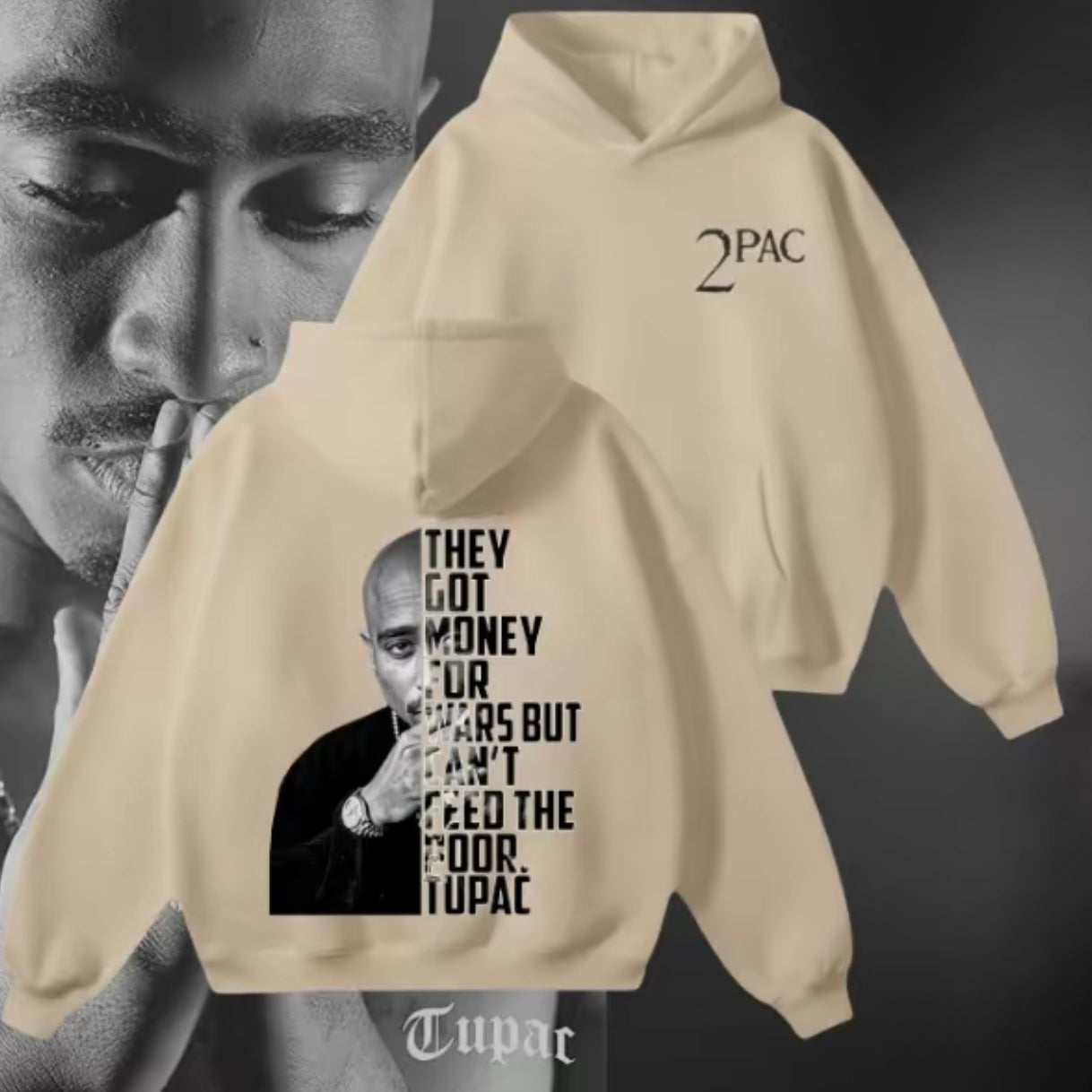 Tupac Retro Album Hip Hop T-Shirt/Sweatshirt/Hoodie