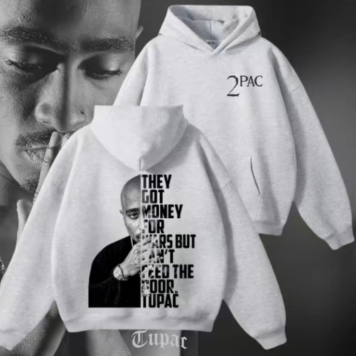 Tupac Retro Album Hip Hop T-Shirt/Sweatshirt/Hoodie
