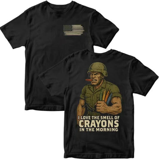 USMC Crayon Eater Funny T-Shirt/Sweatshirt/Hoodie