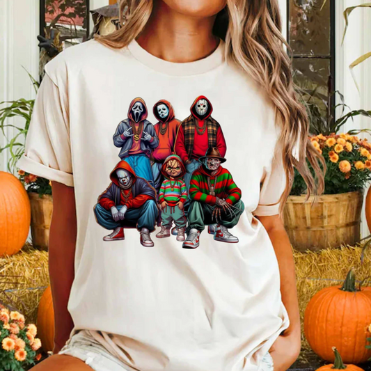 Thug Life Horror Movie Halloween Graphic T-Shirt/Sweatshirt/Hoodie