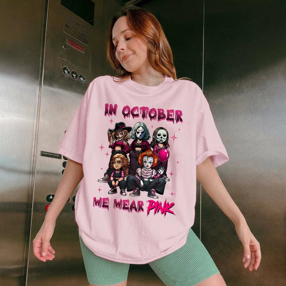 In October we wear pink T-Shirt/Sweatshirt/Hoodie