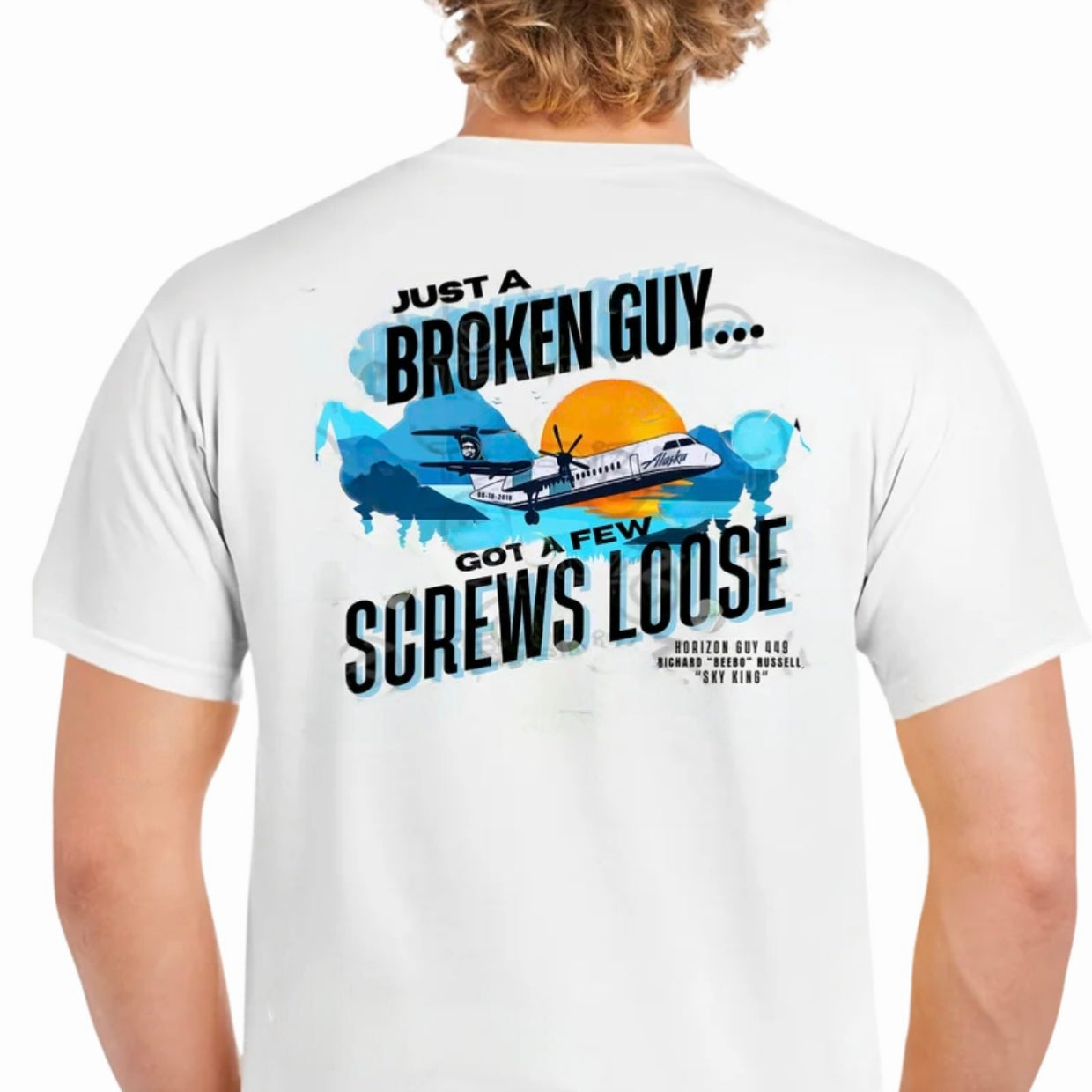 SkyKing: Broken guy, got a few screws loose T-Shirt/Sweatshirt/Hoodie