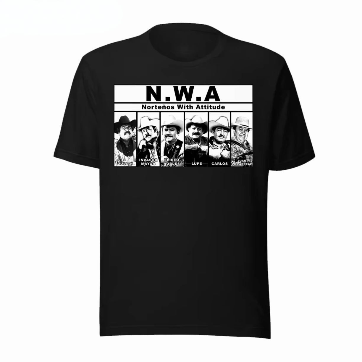 Nortenos With Attitude NWA Country Music T-Shirt/Sweatshirt/Hoodie
