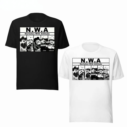 Nortenos With Attitude NWA Country Music T-Shirt/Sweatshirt/Hoodie