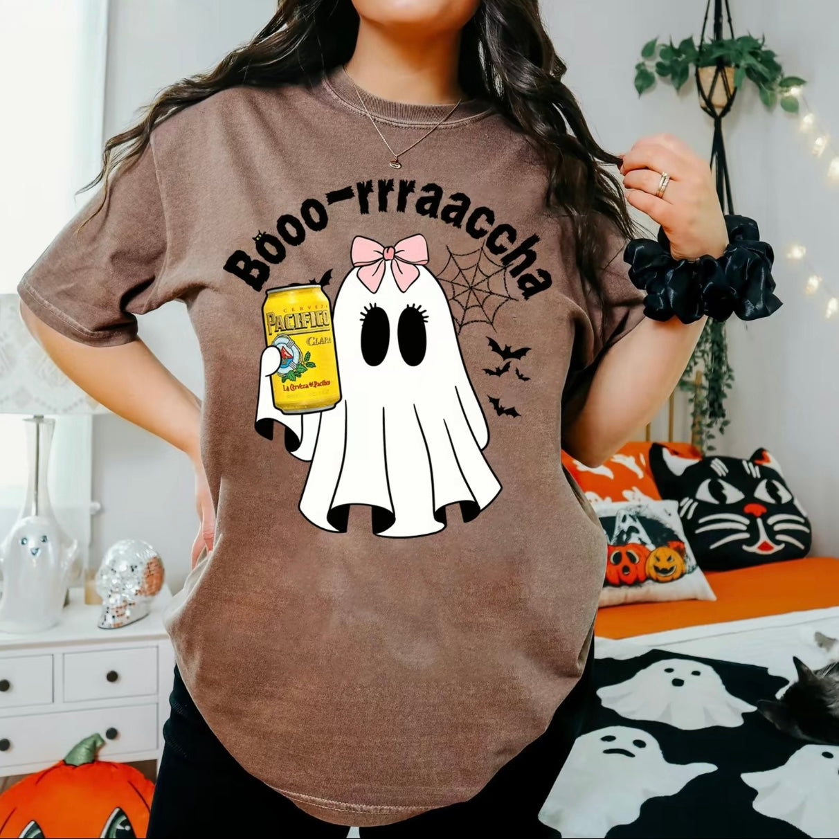Cute Ghost Boo Halloween Spooky Season T-Shirt/Sweatshirt/Hoodie
