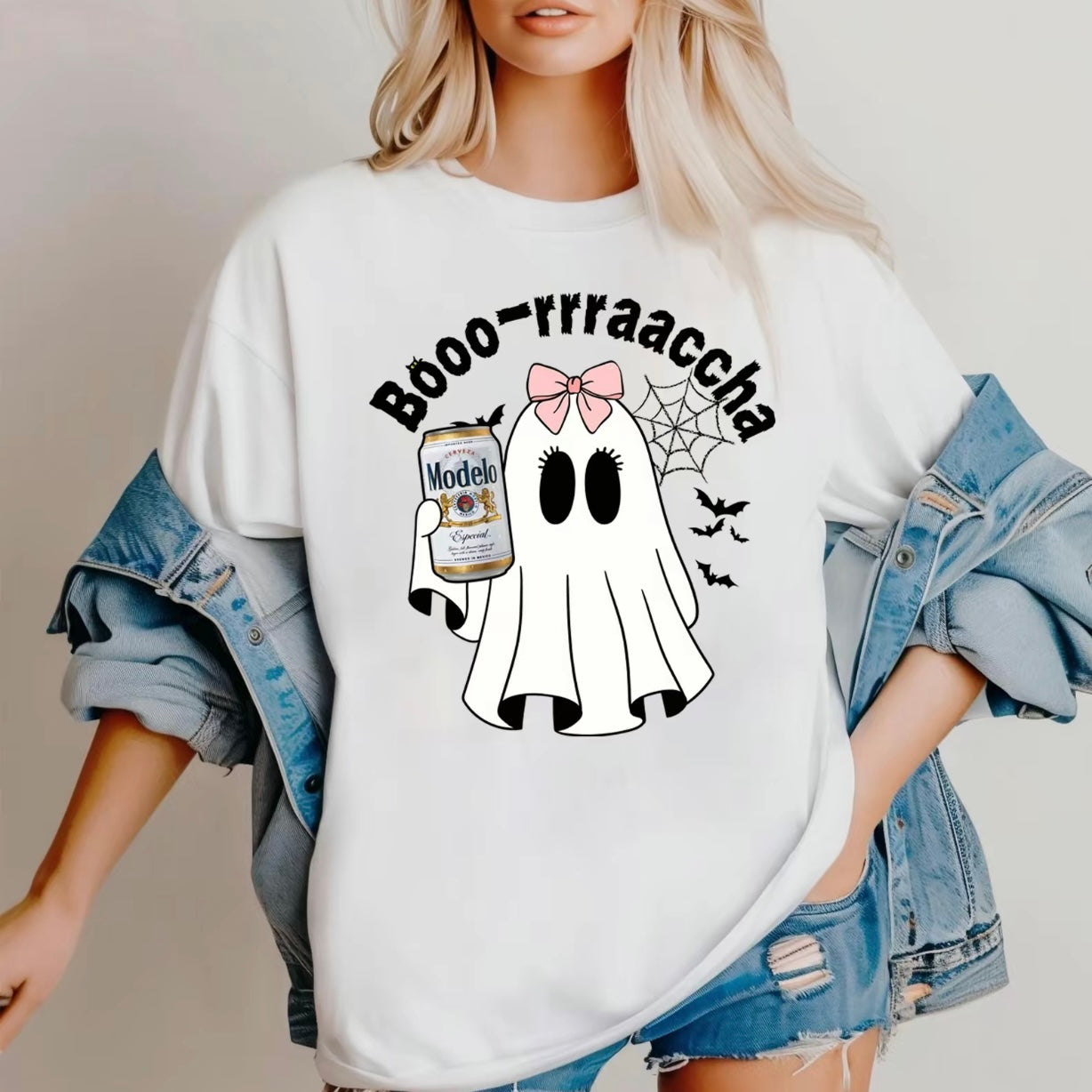 Cute Ghost Boo Halloween Spooky Season T-Shirt/Sweatshirt/Hoodie