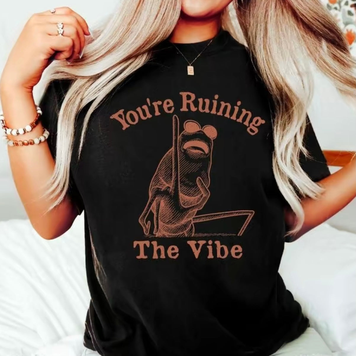 You're Ruining The Vibe Meme Funny T-Shirt/Sweatshirt/Hoodie