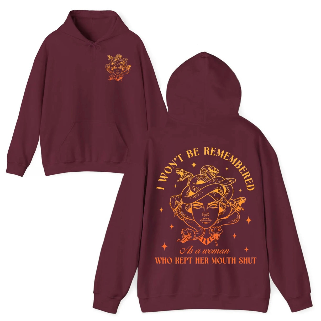 I Won't Be Remembered As A Woman Who Kept Her Mouth Shut T-Shirt/Sweatshirt/Hoodie