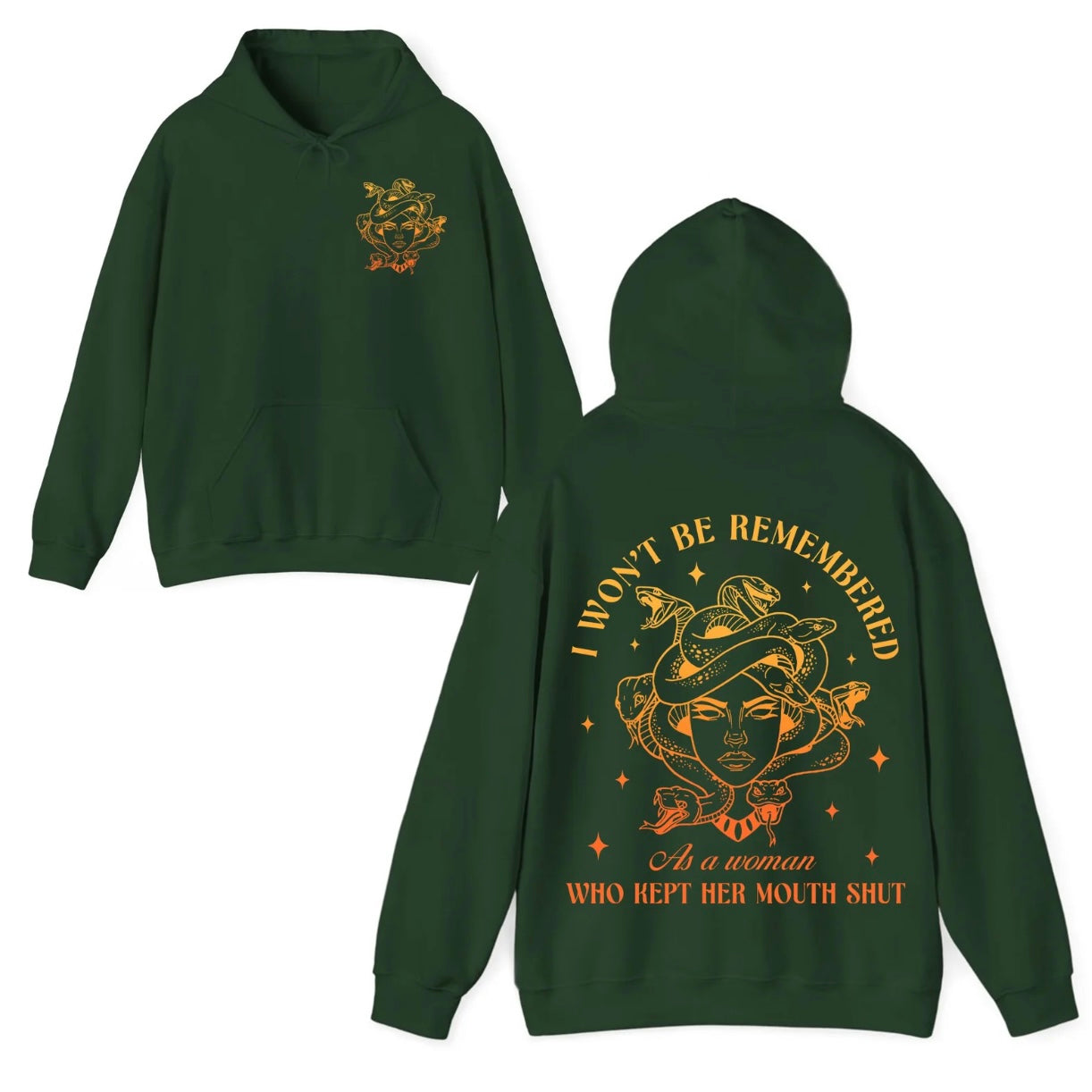 I Won't Be Remembered As A Woman Who Kept Her Mouth Shut T-Shirt/Sweatshirt/Hoodie