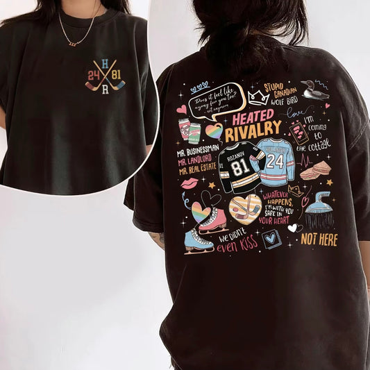 Romance Heated Rivalry Hollanov Couple T-Shirt/Sweatshirt/Hoodie