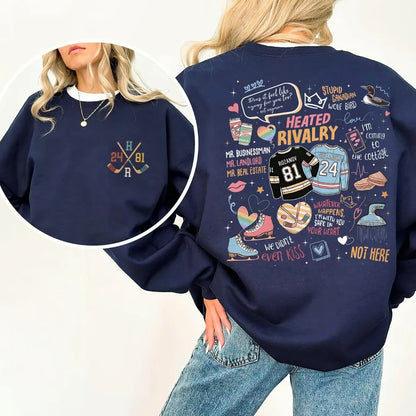 Romance Heated Rivalry Hollanov Couple T-Shirt/Sweatshirt/Hoodie
