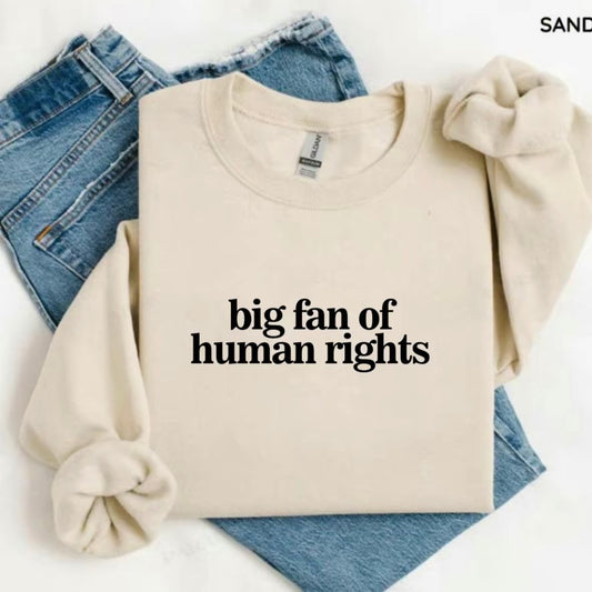 Big Fan of Human Rights T-Shirt/Sweatshirt/Hoodie