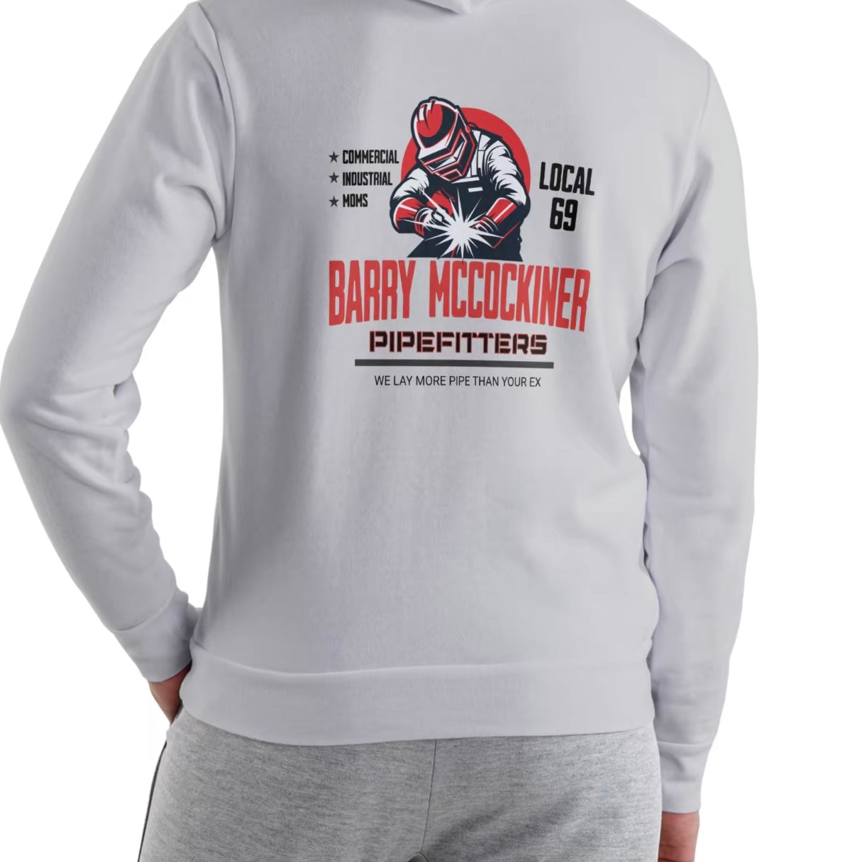 BARRY MCCOCKINER PIPEFITTERS Local 69 Funny T-Shirt/Sweatshirt/Hoodie