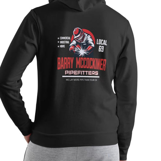 BARRY MCCOCKINER PIPEFITTERS Local 69 Funny T-Shirt/Sweatshirt/Hoodie