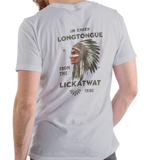 I'M CHIEF LONGTONGUE FROM THE LICKATWAT TRIBE Funny T-Shirt/Sweatshirt/Hoodie