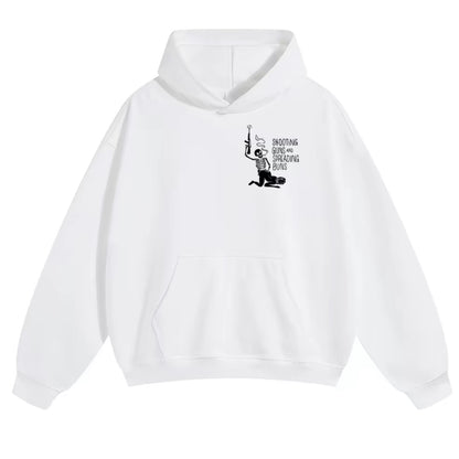 SHOOTING GUNS AND SPREADING BUNS Skull With Sexy Lady T-Shirt/Sweatshirt/Hoodie