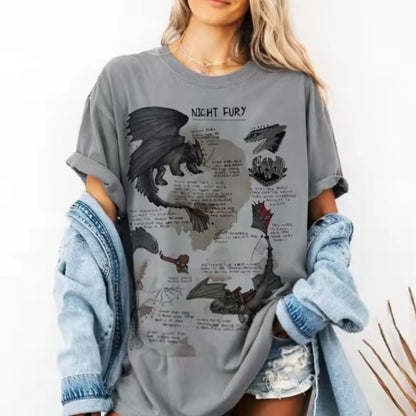 HTTYD Toothless Night Fury Dragon T-Shirt/Sweatshirt/Hoodies