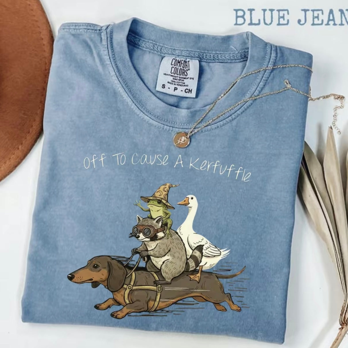 Off To Cause A Kerfuffle Funny T-Shirt/Sweatshirt/Hoodie