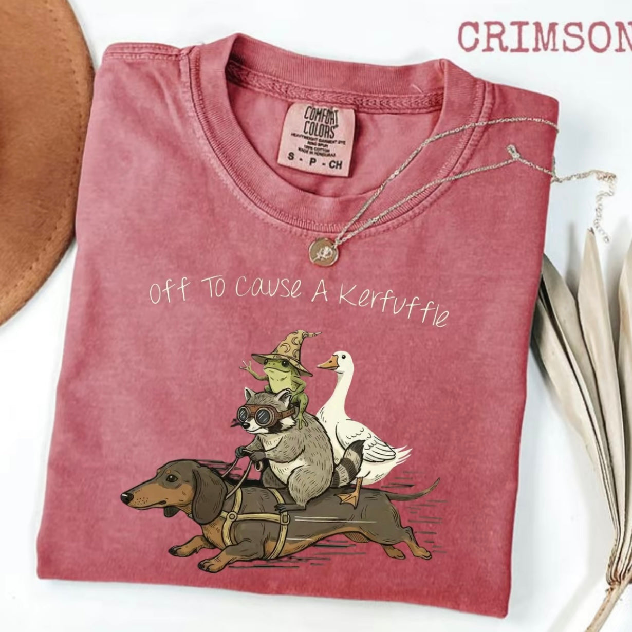 Off To Cause A Kerfuffle Funny T-Shirt/Sweatshirt/Hoodie