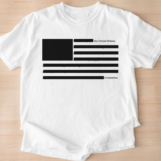 America Flag Redacted T-Shirt/Sweatshirt/Hoodie