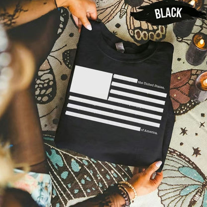 America Flag Redacted T-Shirt/Sweatshirt/Hoodie