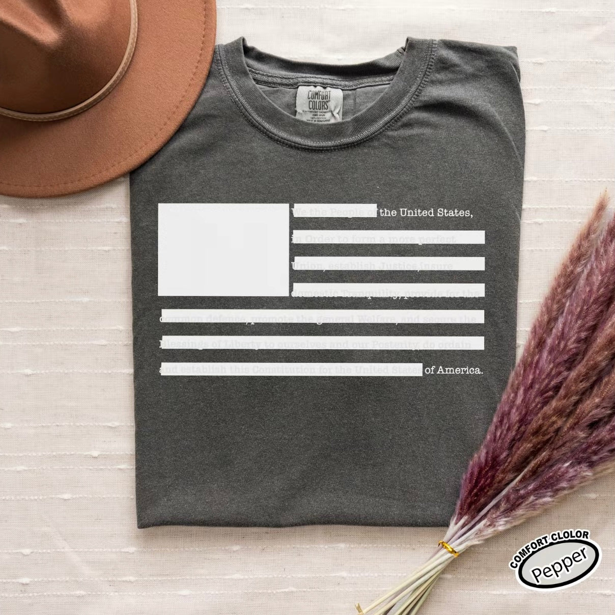 America Flag Redacted T-Shirt/Sweatshirt/Hoodie