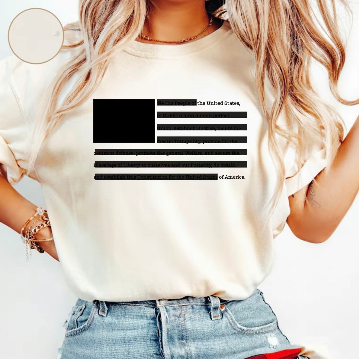 America Flag Redacted T-Shirt/Sweatshirt/Hoodie