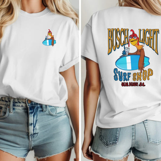 Busch Light Chicken Joe Surfs Up T-Shirt/Sweatshirt/Hoodies