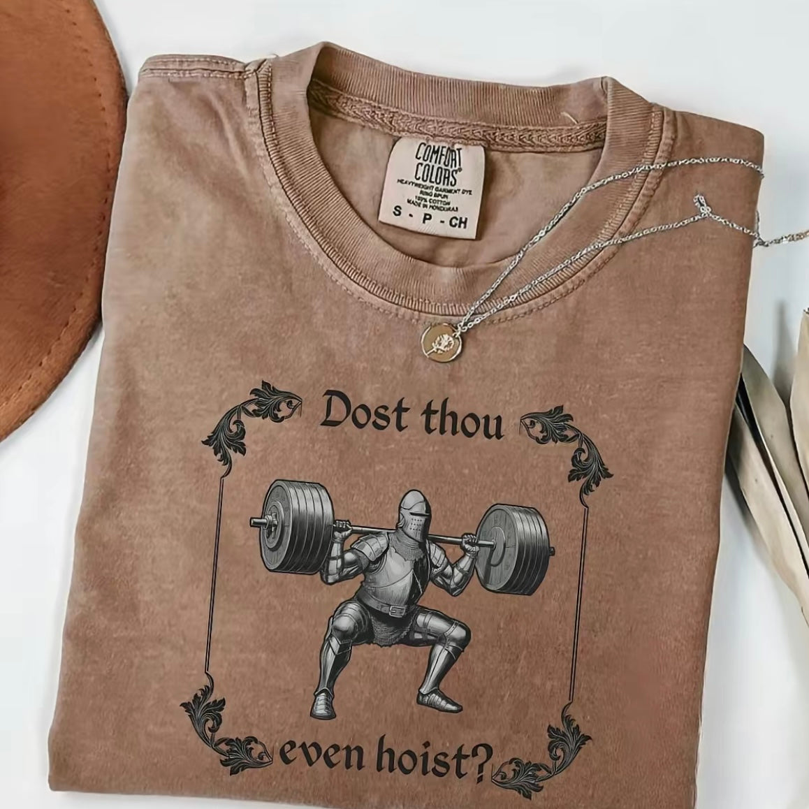 Dost Thou Even Hoist Medieval Knight Funny GYM T-Shirt/Sweatshirt/Hoodie
